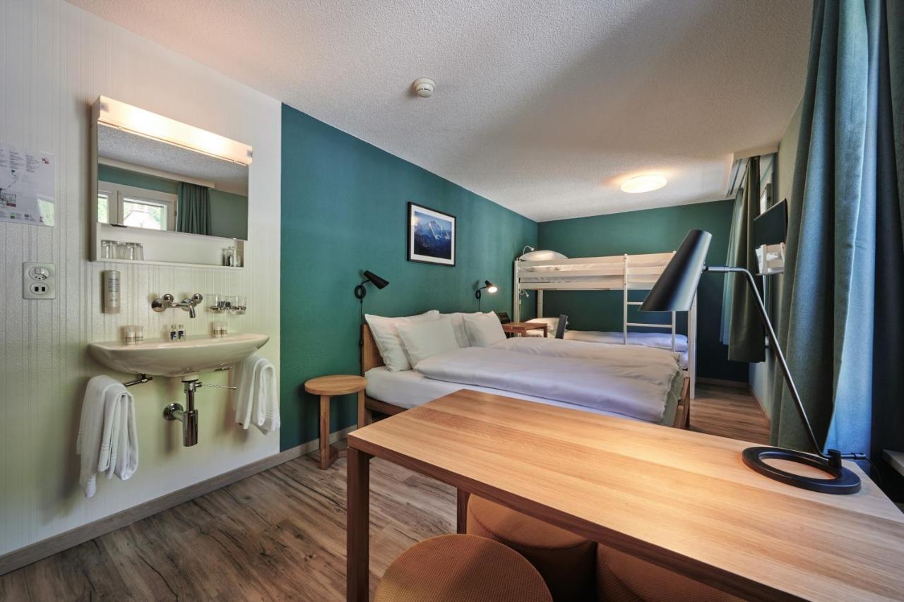 5Th Floor Basic Rooms - Shared Bathrooms Interlaken Eksteriør billede