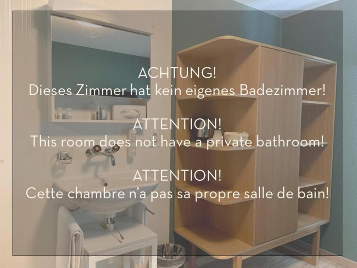 5Th Floor Basic Rooms - Shared Bathrooms Interlaken Eksteriør billede